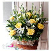 Dreamy Summer Flower Basket