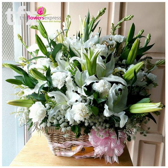 FiliFlora Flower Basket