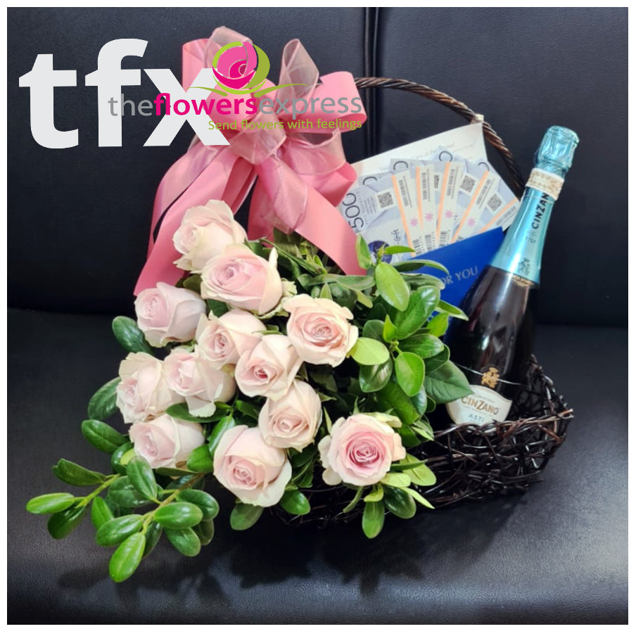 TFX WF104 Wine and Flowers