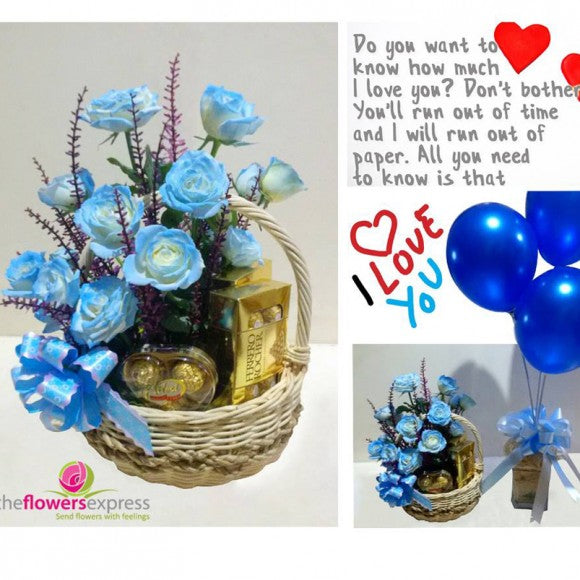 TFX1510 D13 (Blue Roses Basket)